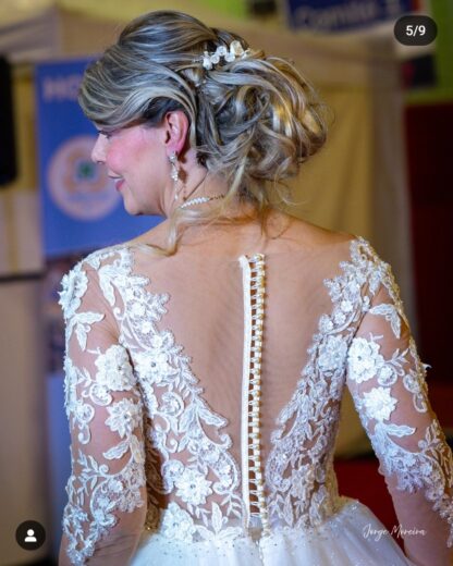 Boucles d'oreilles Éclat Nacré – Image 5