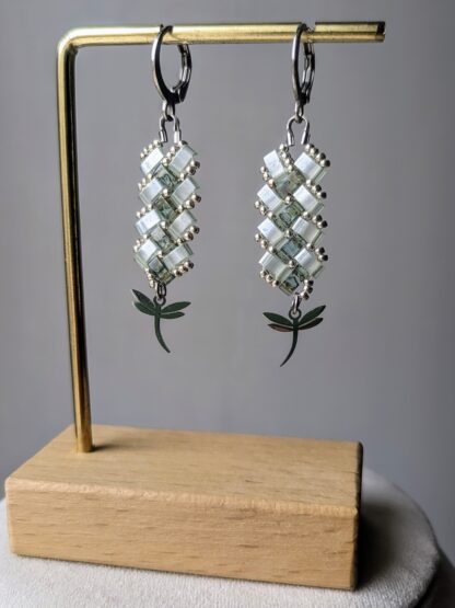 Boucles d’oreilles Libellule d’Azur – Image 3