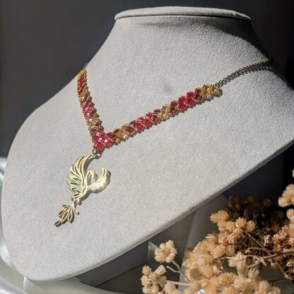 Collier Talisman Phénix de Beltane – Image 3