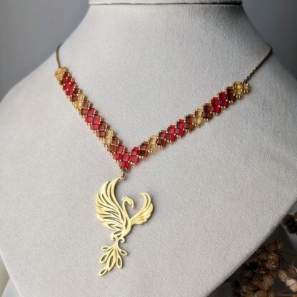 Collier Talisman Phénix de Beltane – Image 6