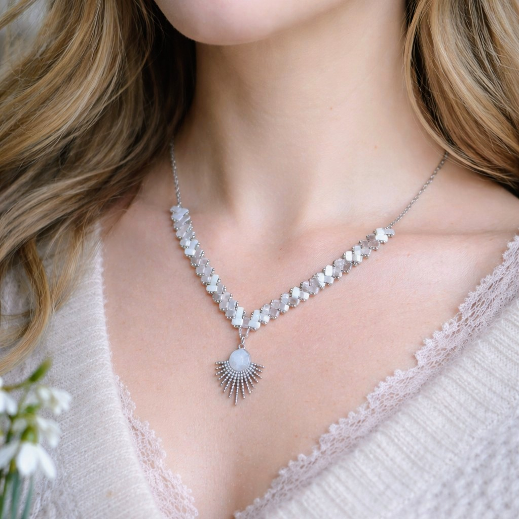 Collier Perce-Neige – Talisman d’Imbolc – Image 2