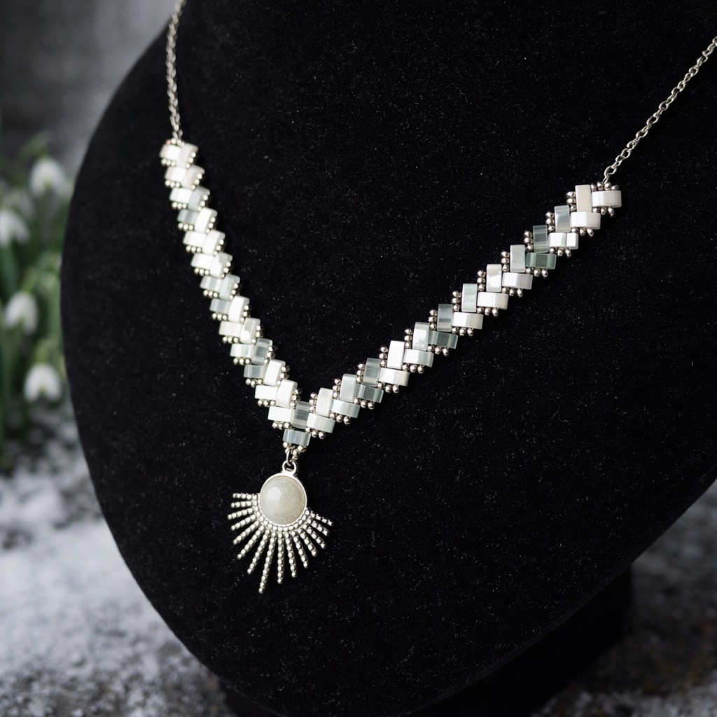 Collier Perce-Neige – Talisman d’Imbolc – Image 3